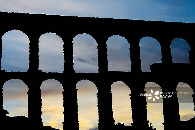 西班牙塞哥维亚图片素材