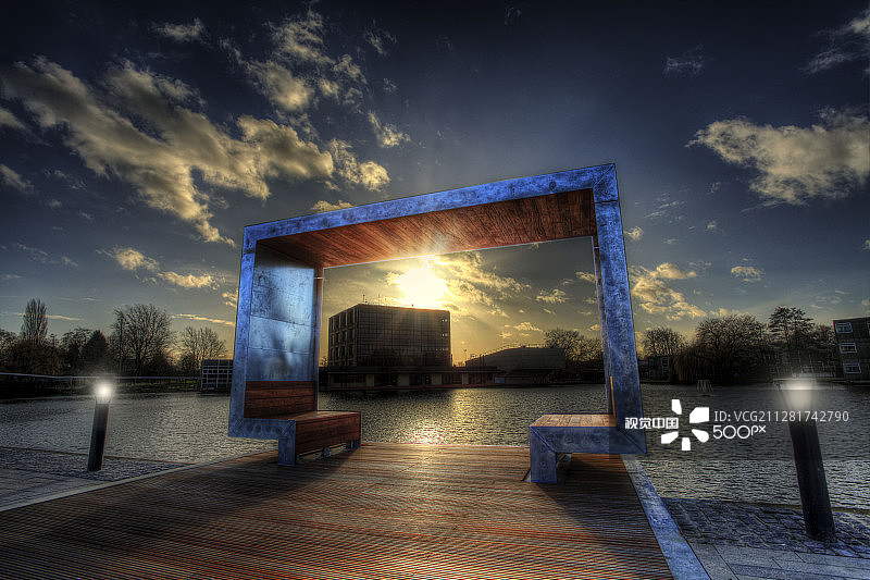 约克大学的新雕塑图片素材