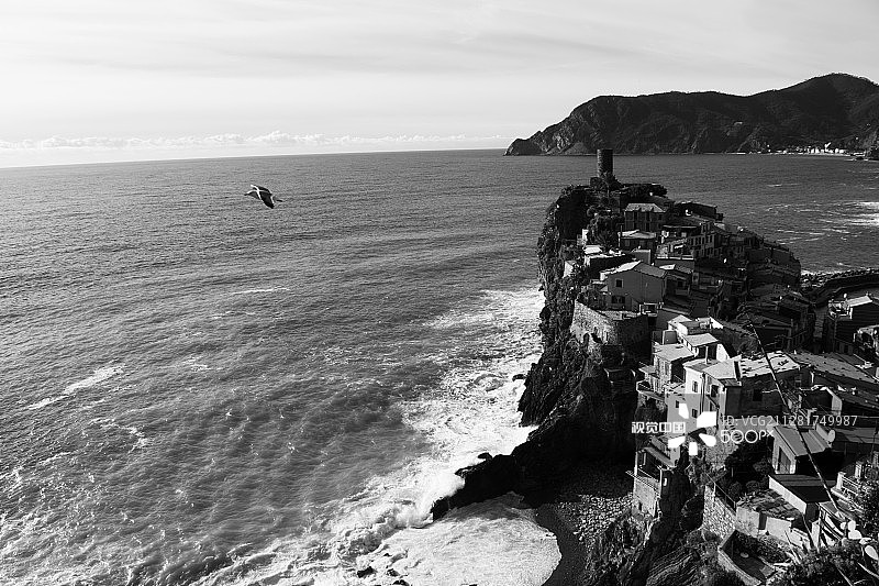 意大利利古里亚的韦尔纳扎图片素材