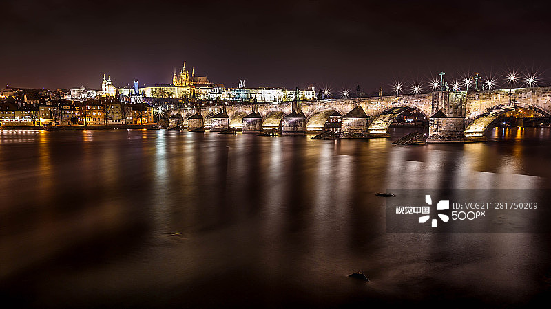 布拉格查理大桥图片素材
