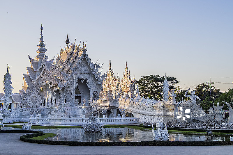 白色寺庙图片素材