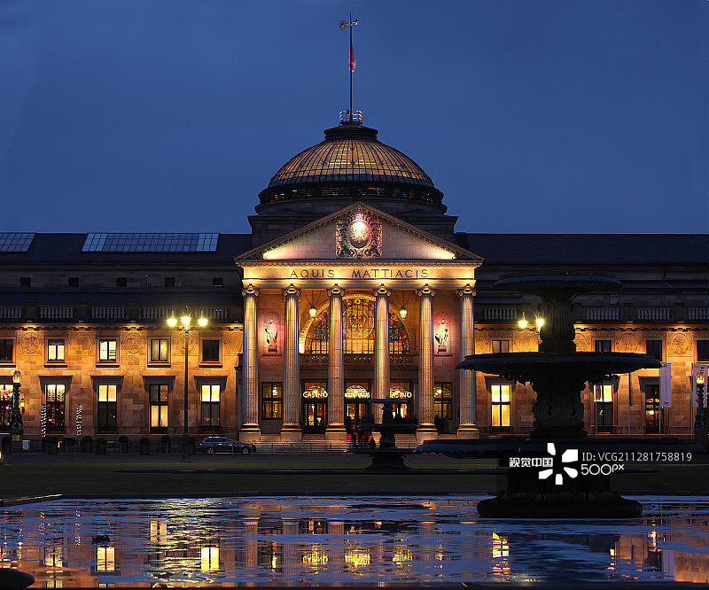 威斯巴登疗养院图片素材