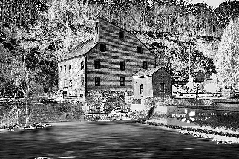 石磨坊图片素材