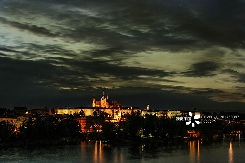 布拉格城堡图片素材