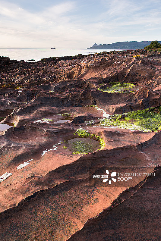 砂岩山脊图片素材
