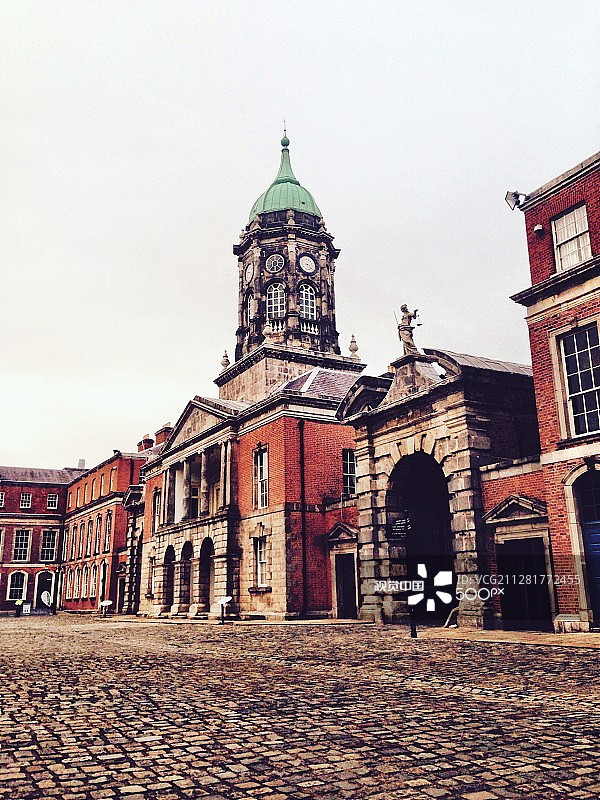 都柏林城堡图片素材