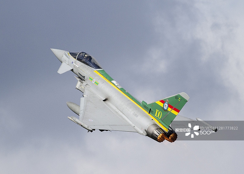 台风欧洲战斗机-性能起飞图片素材