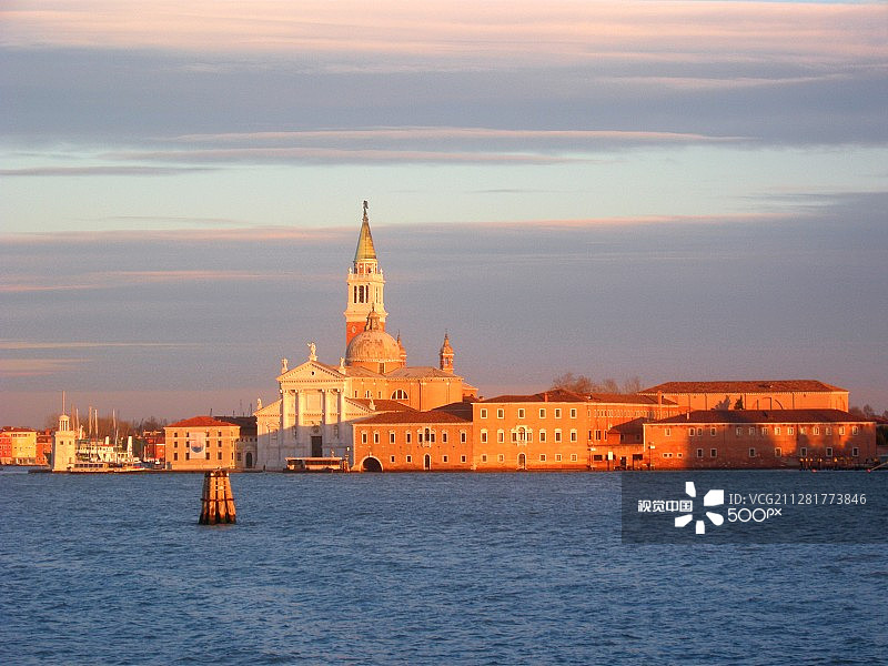 威尼斯圣乔治岛图片素材