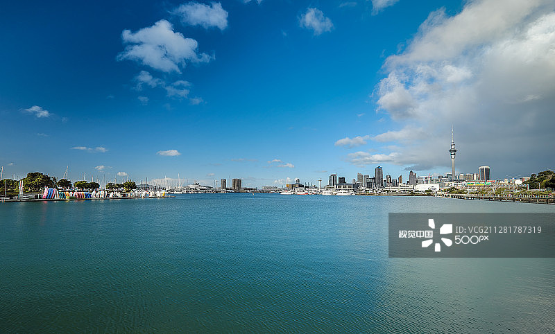 奥克兰广角图片素材