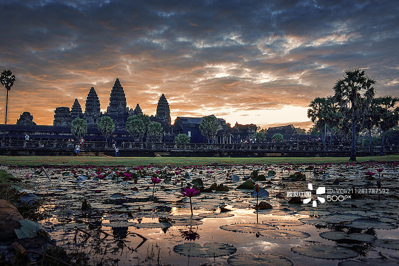 柬埔寨吴哥窟图片素材