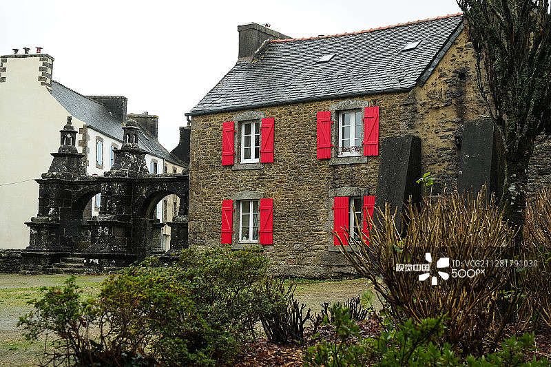 PlounâˆšÂ©our-MâˆšÂ©nez，法国图片素材