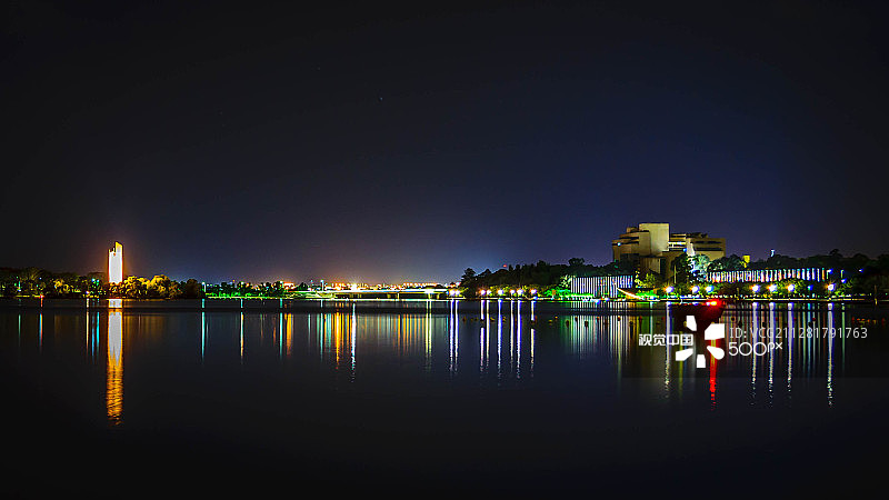 堪培拉的倒影图片素材