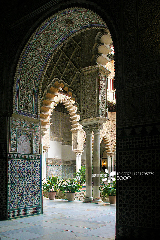 阿尔卡萨城堡图片素材