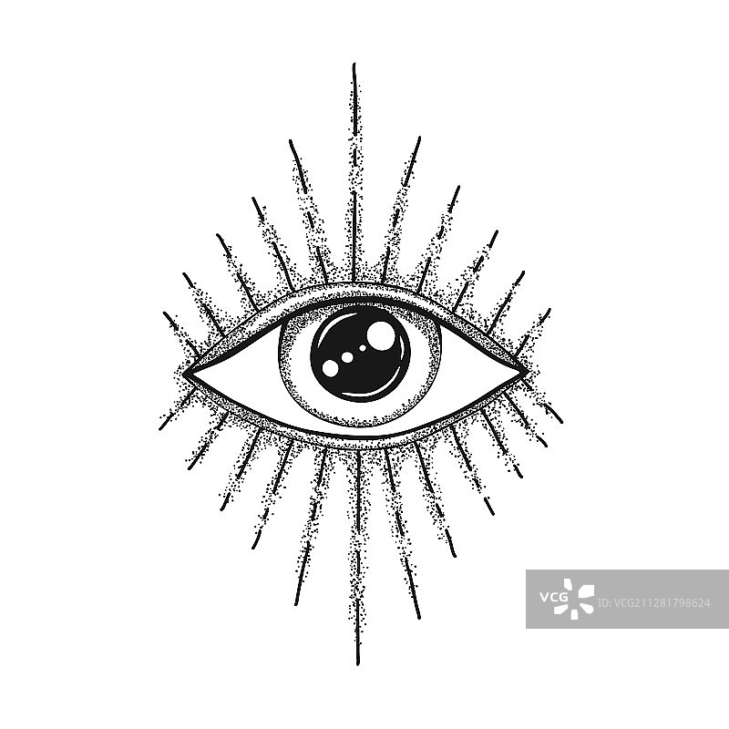 全视之眼图片素材
