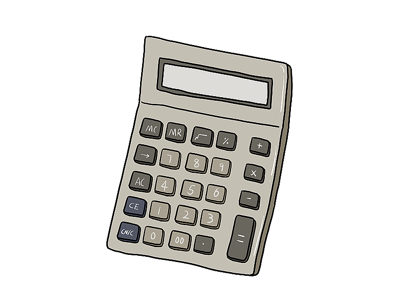 元素：手绘计算机图片素材