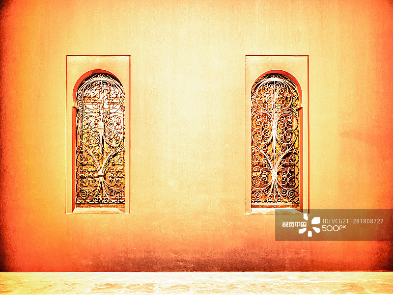 阿拉伯建筑立面图片素材