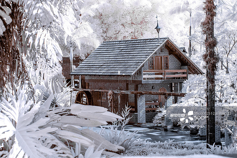 水力磨坊图片素材