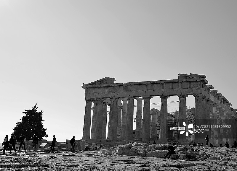 帕特农神庙图片素材