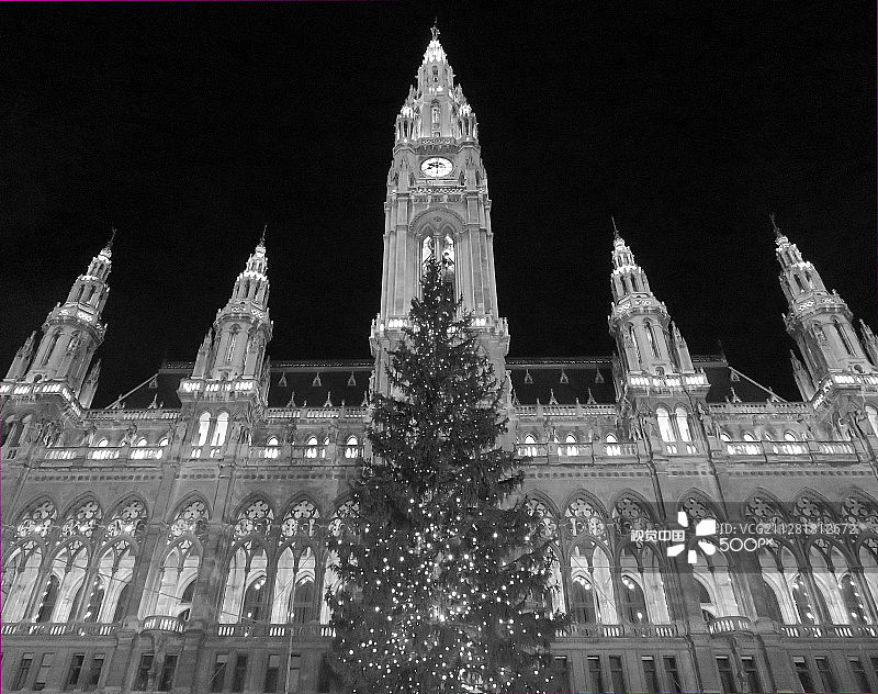 维也纳市政厅图片素材