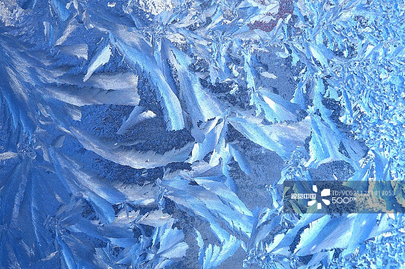 冰霜羽毛图片素材