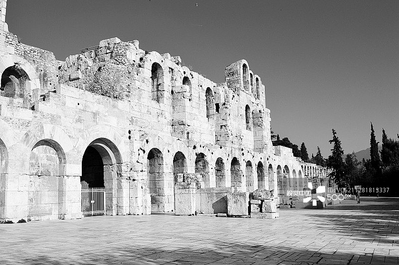 希罗德·阿提克斯音乐厅图片素材