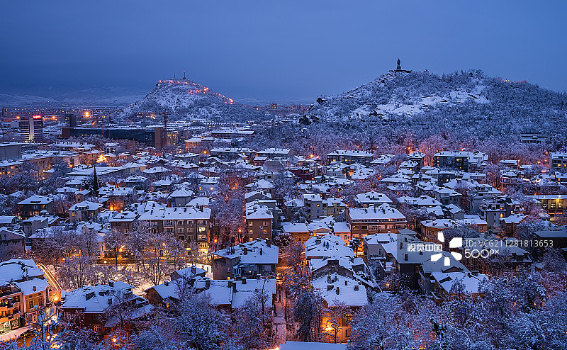 冬季普罗夫迪夫图片素材