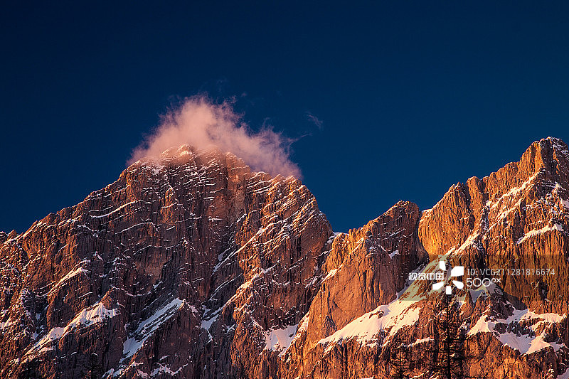 达赫施泰因山图片素材