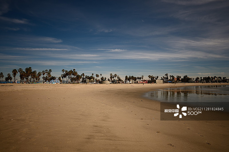 加州威尼斯海滩图片素材