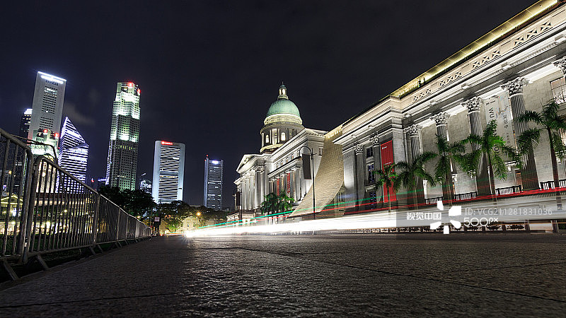 夜幕降临图片素材