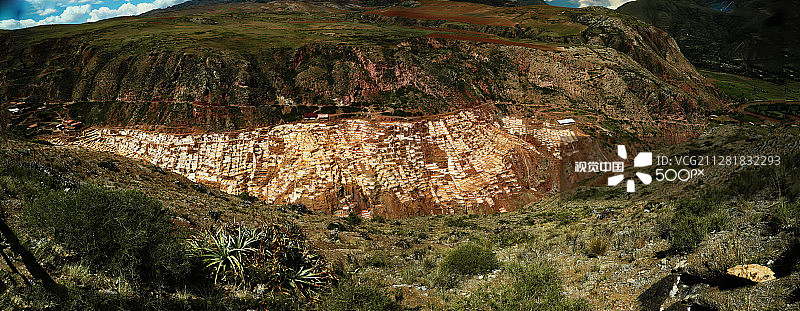 马拉斯盐矿图片素材