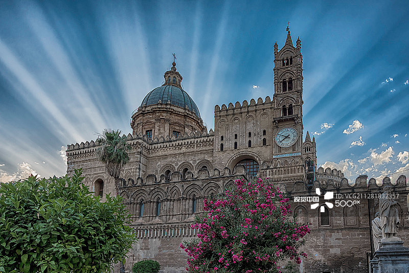 巴勒莫大教堂图片素材