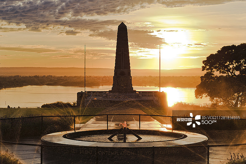 珀斯澳新军团纪念碑图片素材