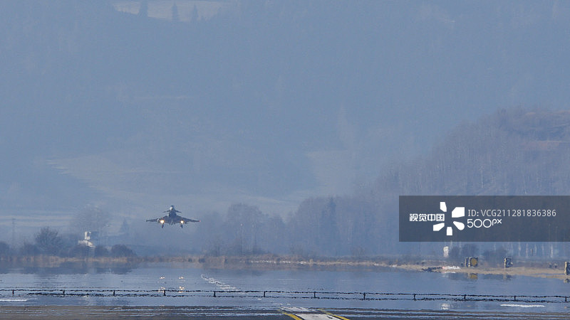 奥地利空军的欧洲台风战斗机图片素材