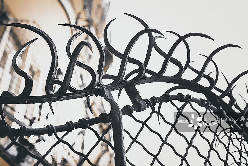 高迪风格的围栏图片素材