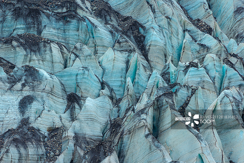 冰川蓝图片素材