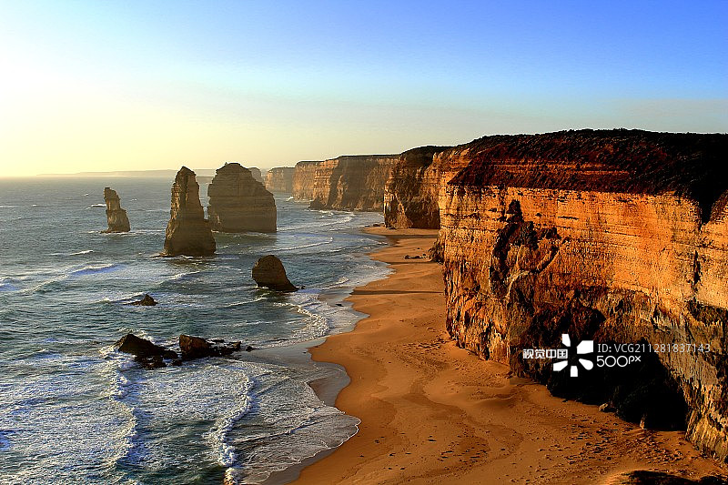 十二使徒岩图片素材