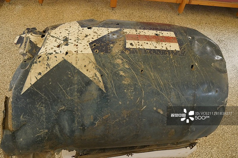 古巴特立尼达的U-2机身图片素材