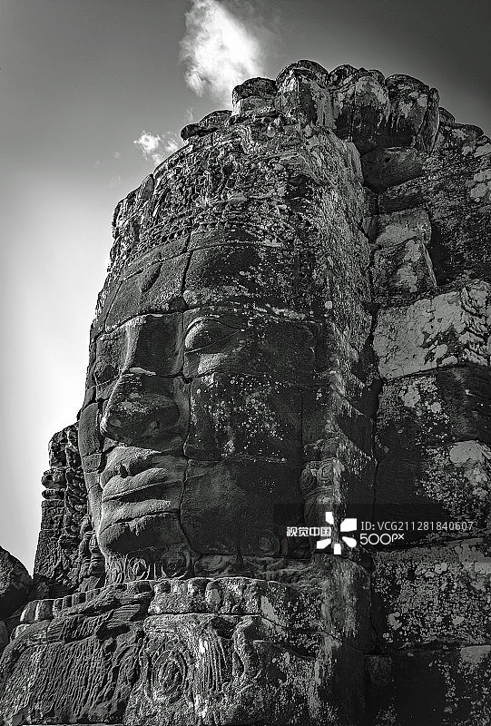 巴戎寺之脸图片素材