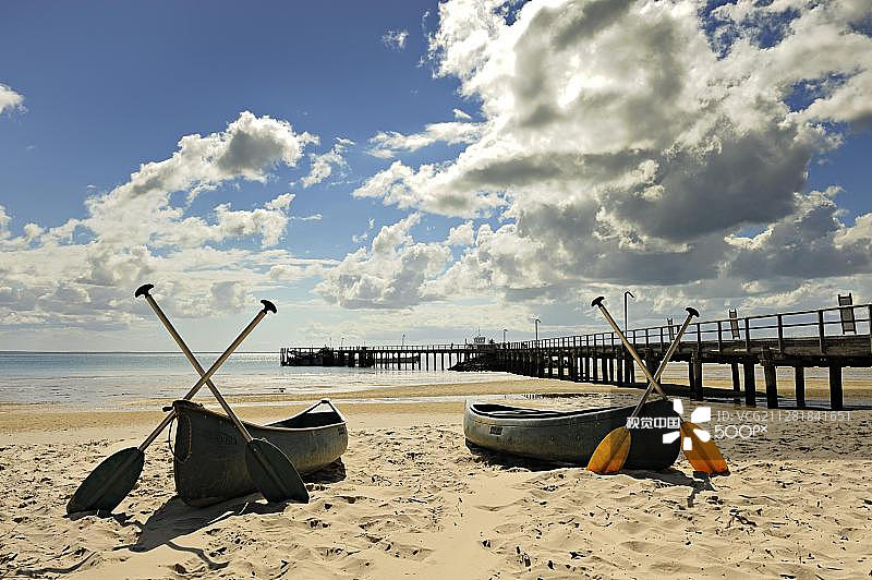 弗雷泽岛翠鸟湾图片素材