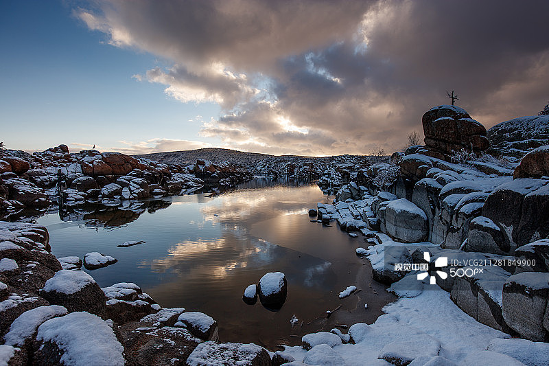 沃森湖图片素材