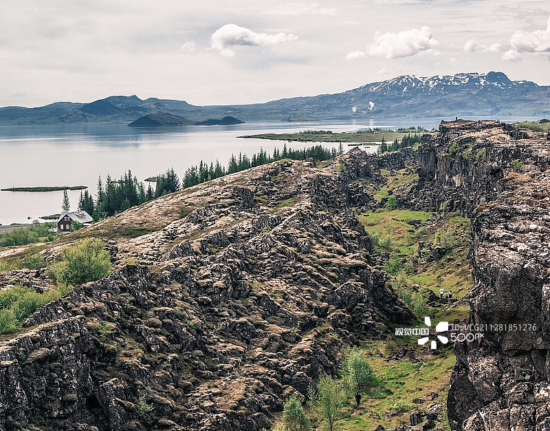 辛格韦德利国家公园构造板块图片素材