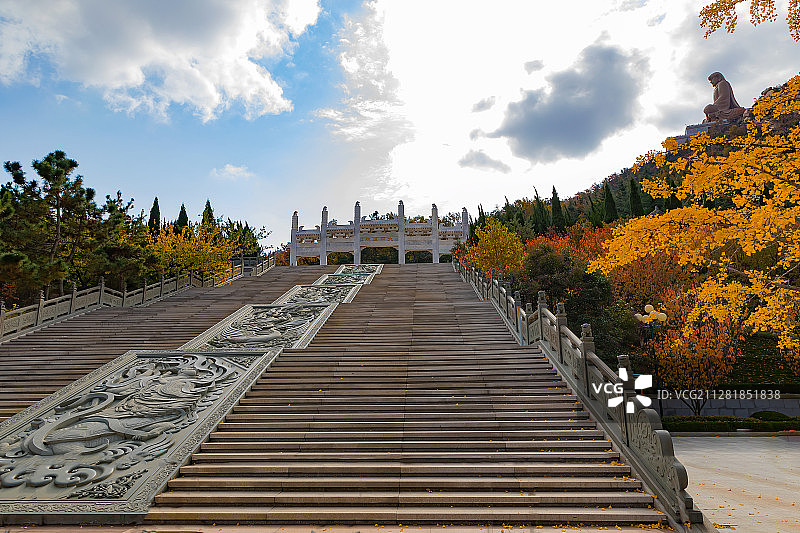 山东威海赤山明神图片素材