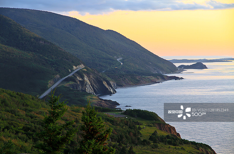 加拿大新斯科舍省布雷顿角图片素材