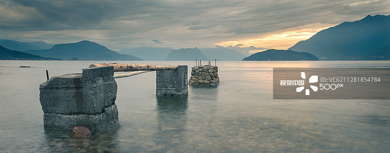 废弃的马蹄湾图片素材