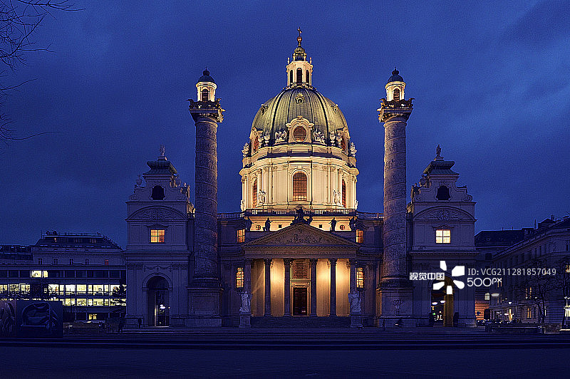 卡尔教堂图片素材