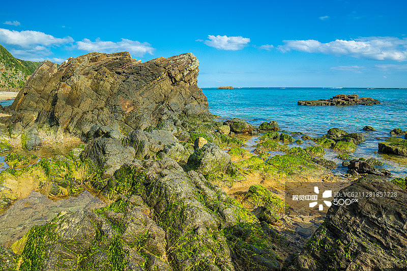 卡约海滩的退潮图片素材