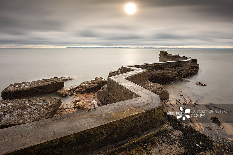 圣莫南斯码头图片素材