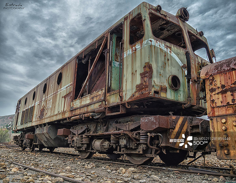 力拓集团的报废图片素材