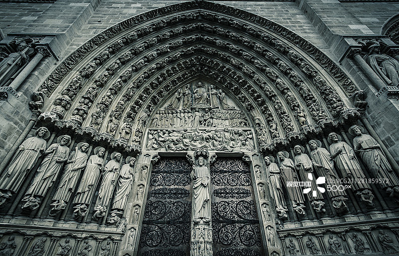 巴黎圣母院图片素材