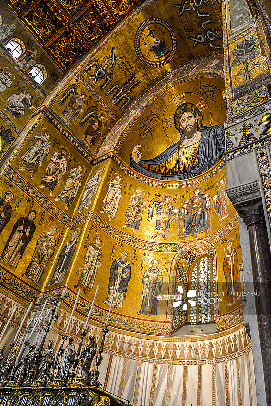 蒙雷阿莱主教座堂图片素材